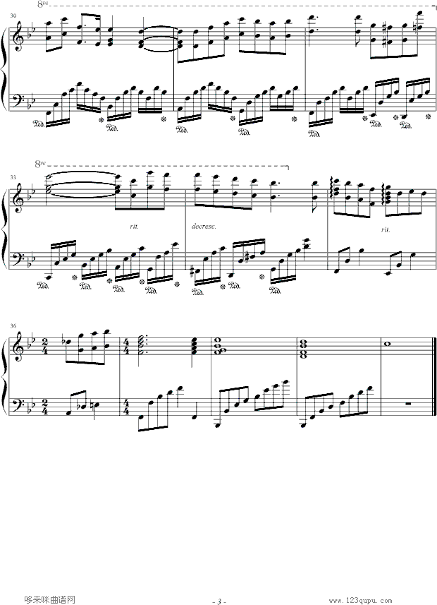 Cinema Paradiso-其他侠名钢琴曲谱（图3）
