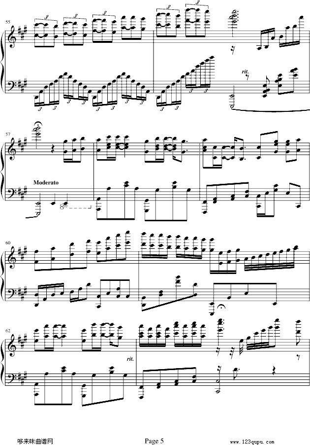 离家出走-（Piano Version）-卫兰钢琴曲谱（图5）