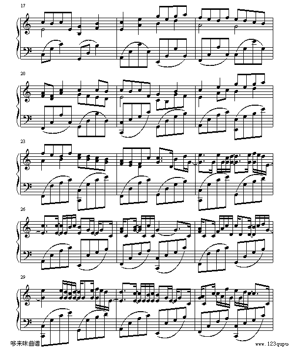 Kanon by Pachelbel-帕赫贝尔-Pachelbel钢琴曲谱（图2）