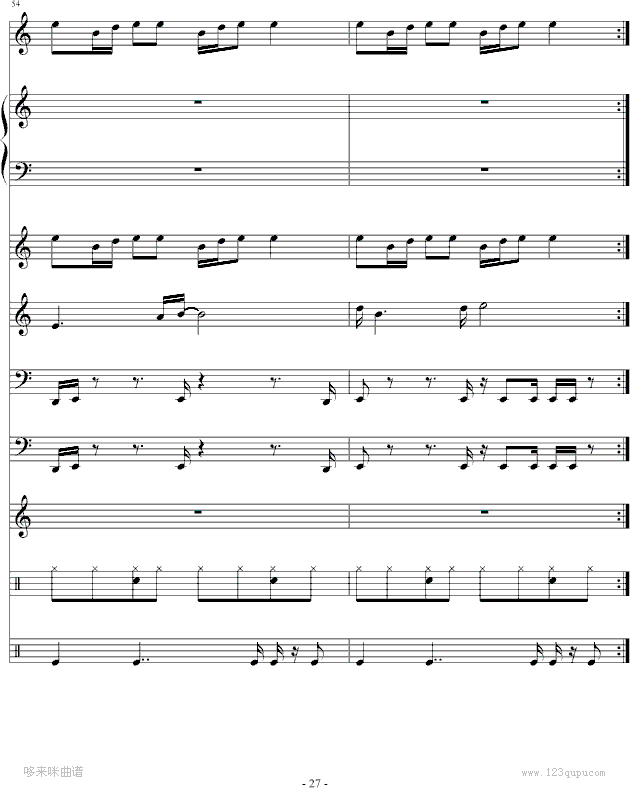 本草纲目-周杰伦钢琴曲谱（图27）