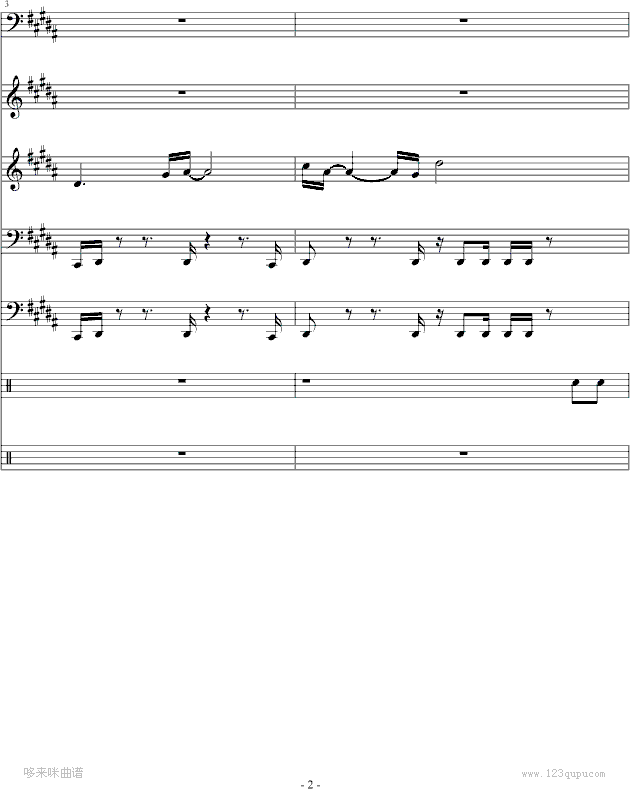 本草纲目-周杰伦钢琴曲谱（图2）