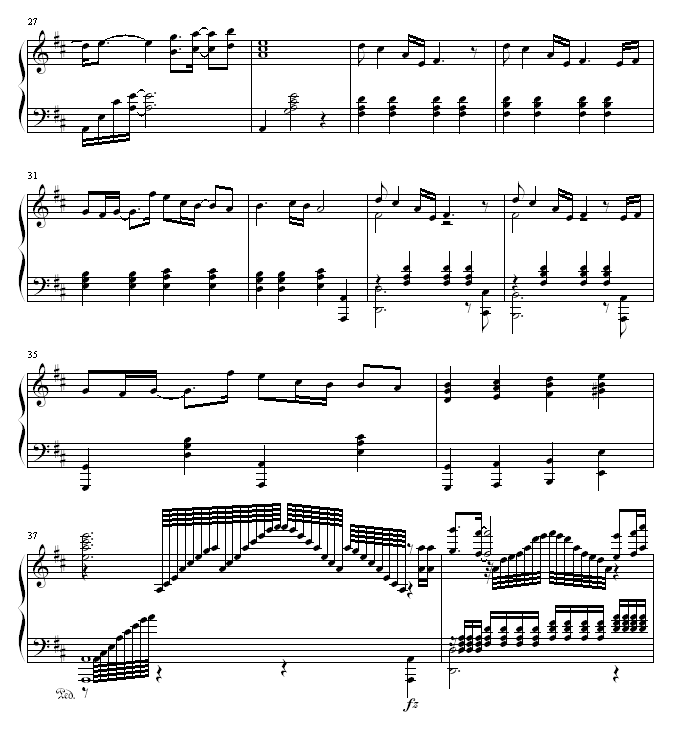 等待-韩磊钢琴曲谱（图4）