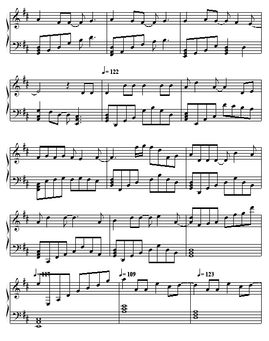 好人-侧田钢琴曲谱（图2）