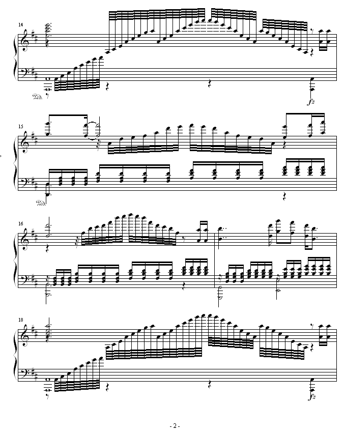 等待-韩磊钢琴曲谱（图2）
