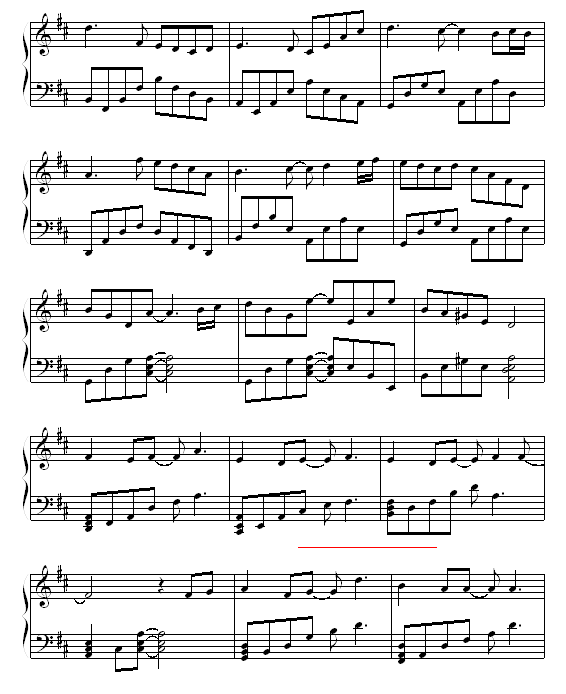 好人-侧田钢琴曲谱（图4）