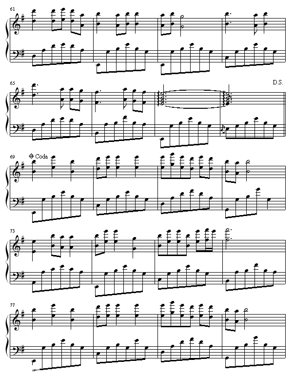 丁香花-唐磊钢琴曲谱（图4）