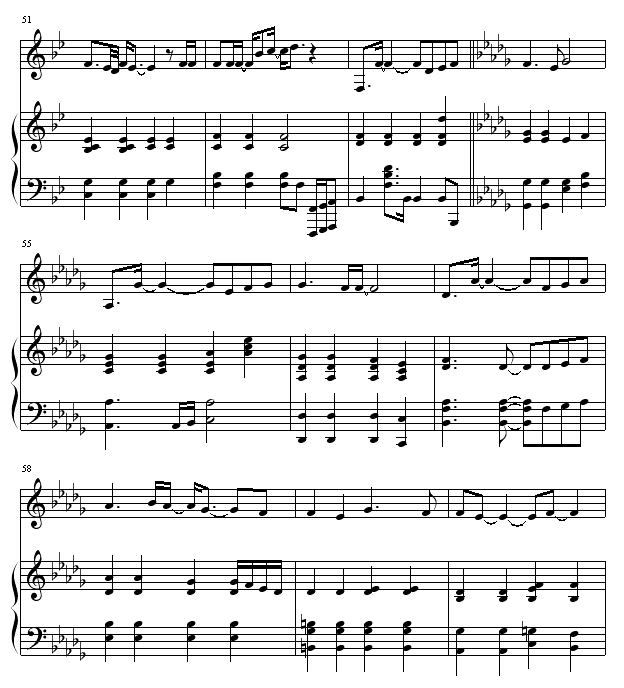 黑色幽默 伴奏-周杰伦钢琴曲谱（图6）