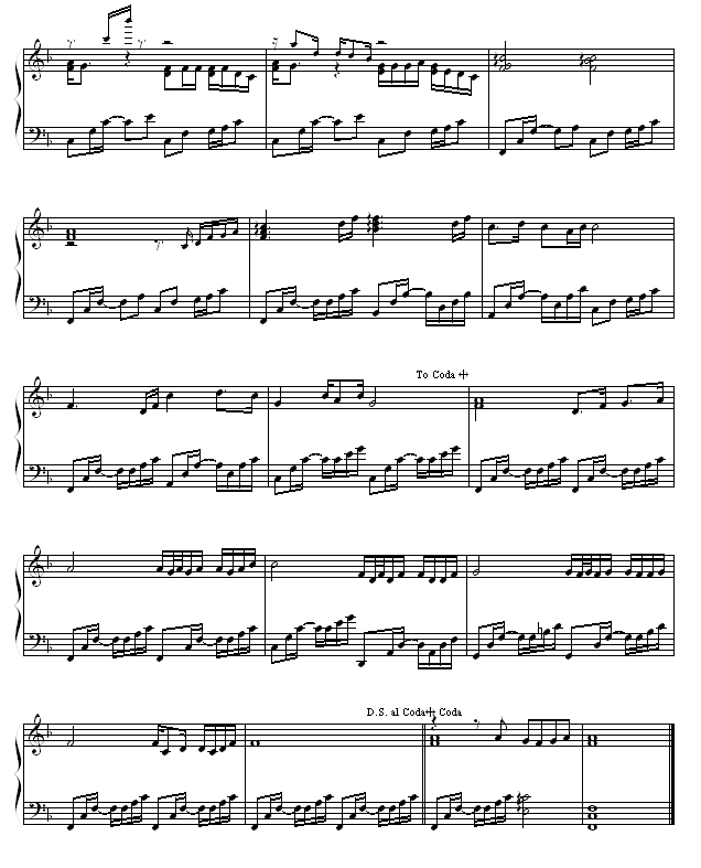 吉祥三宝-布仁巴雅尔钢琴曲谱（图2）