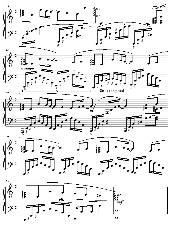 Kirara-金城武钢琴曲谱（图4）
