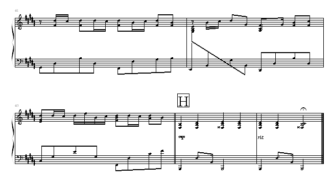 发如雪-05895464版-周杰伦钢琴曲谱（图5）