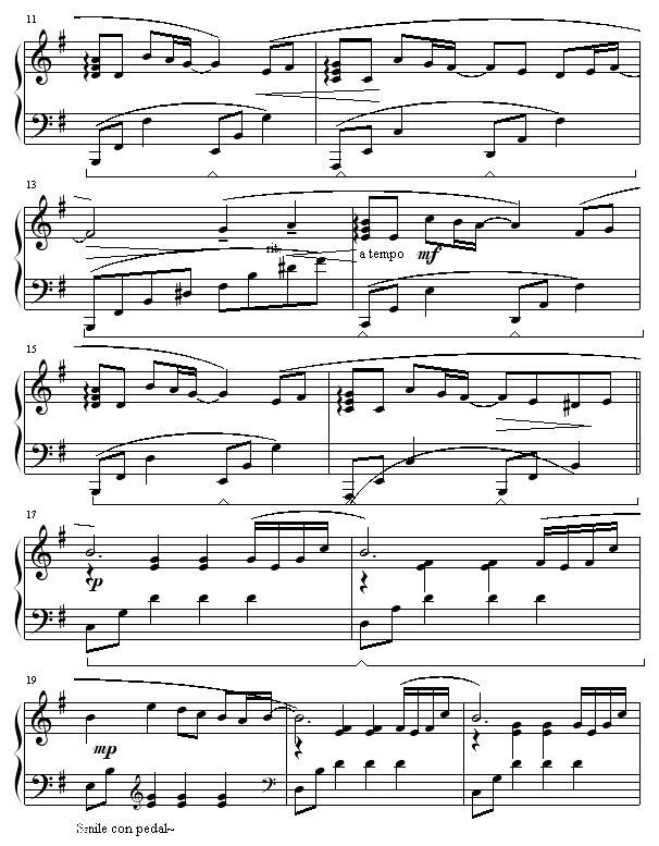 Kirara-金城武钢琴曲谱（图2）