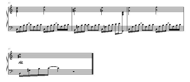黑色毛衣 -05895464版-周杰伦钢琴曲谱（图3）