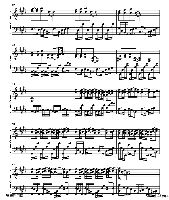 止战之伤-周杰伦钢琴曲谱（图5）