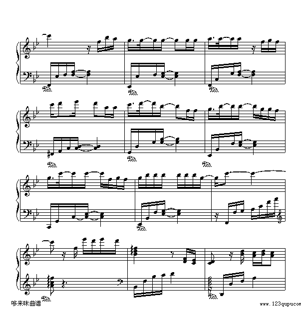 断点-张敬轩钢琴曲谱（图3）
