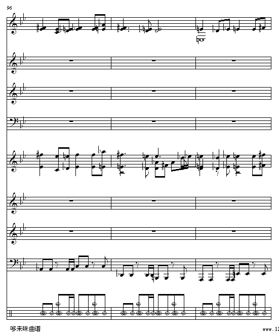 布拉格广场-緋村剑心版-蔡依林钢琴曲谱（图33）