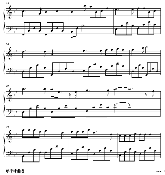 小紅帽-邓丽欣钢琴曲谱（图2）