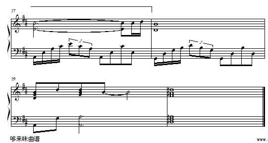 爱从零开始-孙燕姿钢琴曲谱（图4）