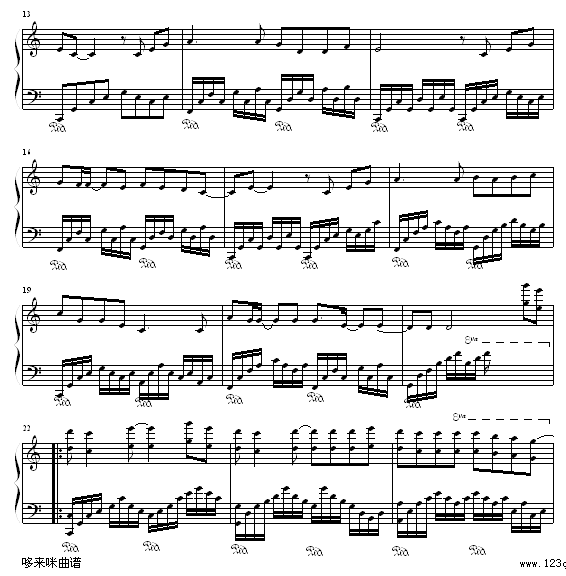 笔记-Ｗぜ佳ヰ琦-周笔畅钢琴曲谱（图2）