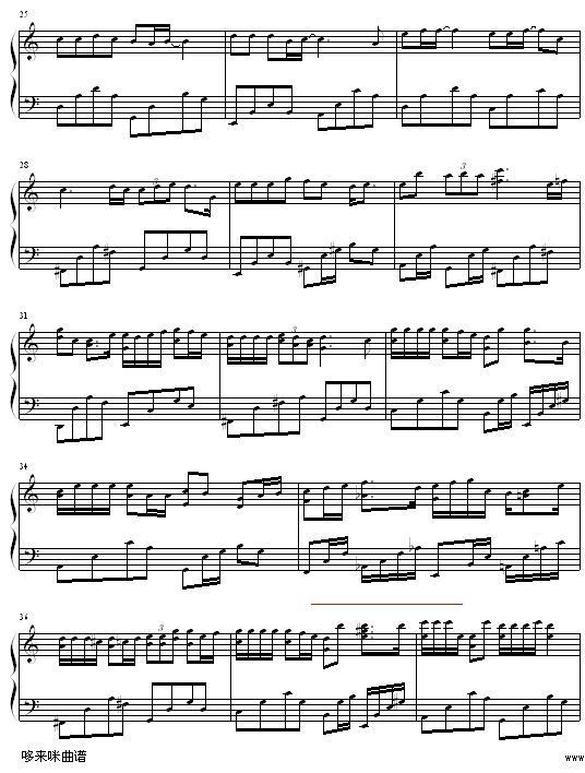 南瓜车-薛凱琪钢琴曲谱（图3）