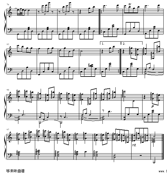 不想睡-梁静茹钢琴曲谱（图3）