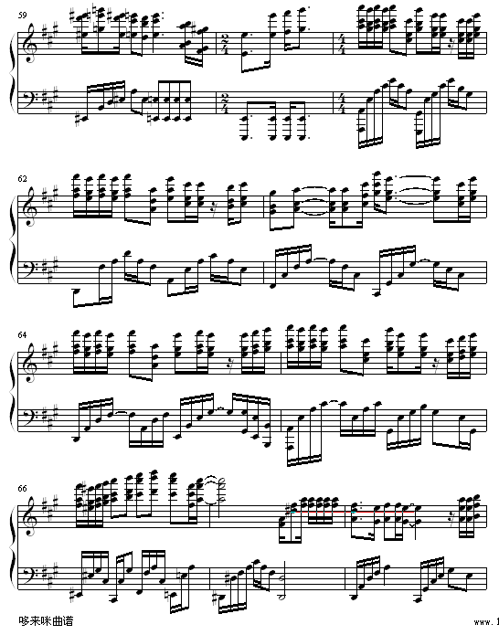 最后胜利-容祖儿钢琴曲谱（图5）