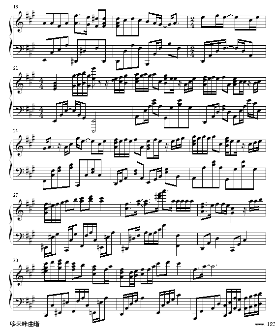 最后胜利-容祖儿钢琴曲谱（图2）
