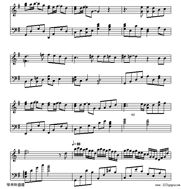 火花-梁詠琪钢琴曲谱（图2）