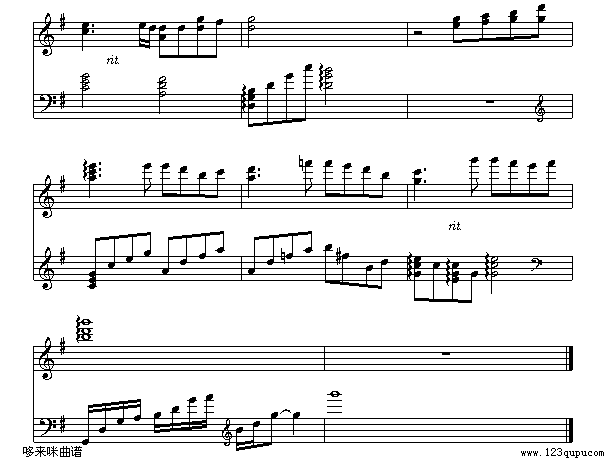 火花-梁詠琪钢琴曲谱（图5）