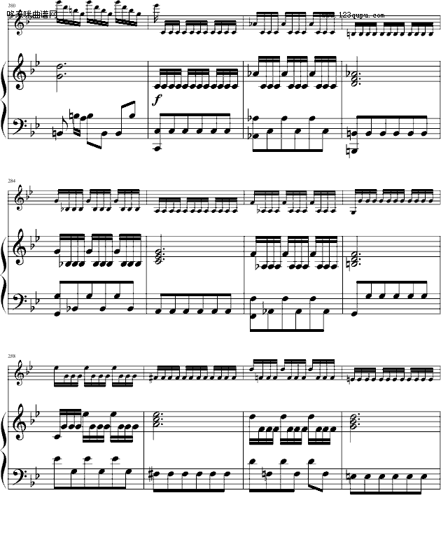 四季·夏-（小提琴/钢琴）-维瓦尔第钢琴曲谱（图23）