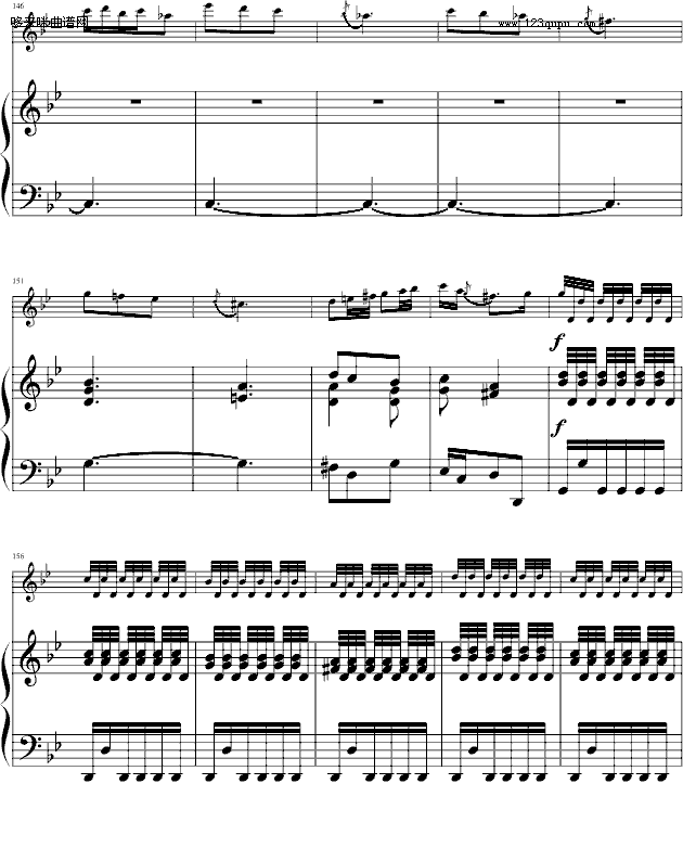 四季·夏-（小提琴/钢琴）-维瓦尔第钢琴曲谱（图11）