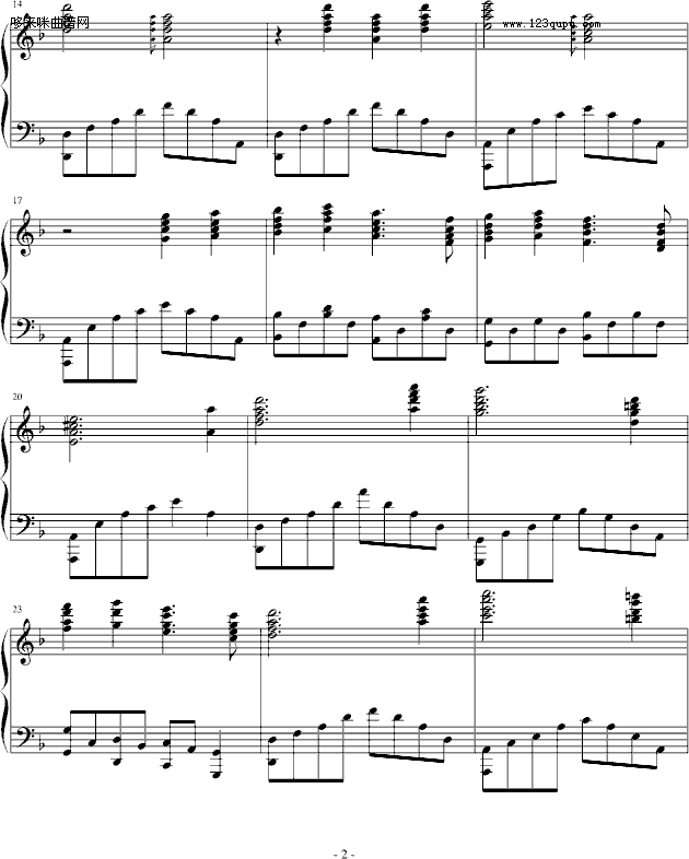 Exodus-马克西姆钢琴曲谱（图2）