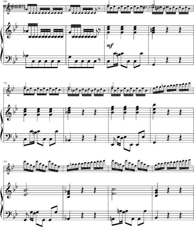 四季·夏-（小提琴/钢琴）-维瓦尔第钢琴曲谱（图22）