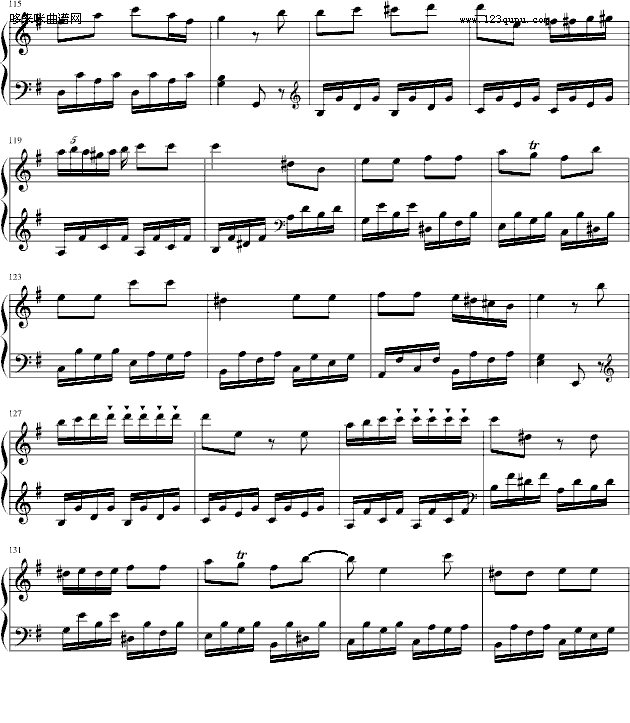 海顿钢琴奏鸣曲34-（终乐章）-海顿钢琴曲谱（图7）