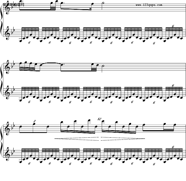 瑶族舞曲-中国名曲钢琴曲谱（图2）