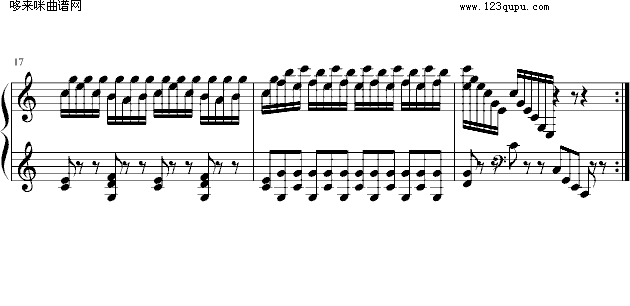 车尔尼299-No.2-车尔尼钢琴曲谱（图3）