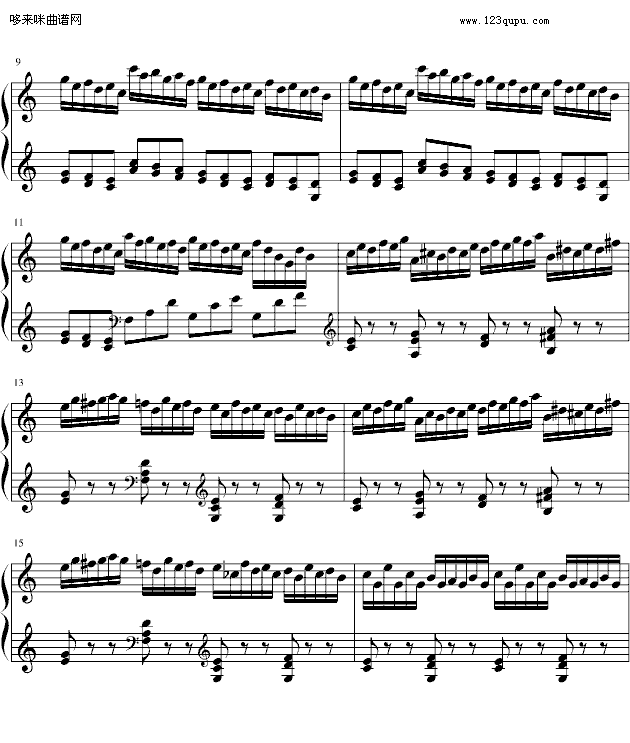 车尔尼299-No.2-车尔尼钢琴曲谱（图2）