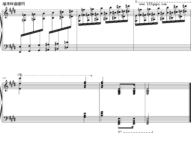 霍洛维兹卡门幻想曲（1927，1968）-比才钢琴曲谱（图9）