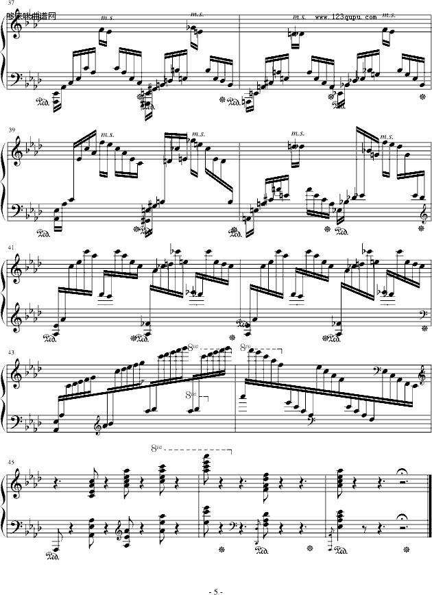 练习曲No.11-莫什科夫斯基钢琴曲谱（图5）