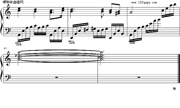 Clementine新年变奏曲-世界名曲钢琴曲谱（图5）