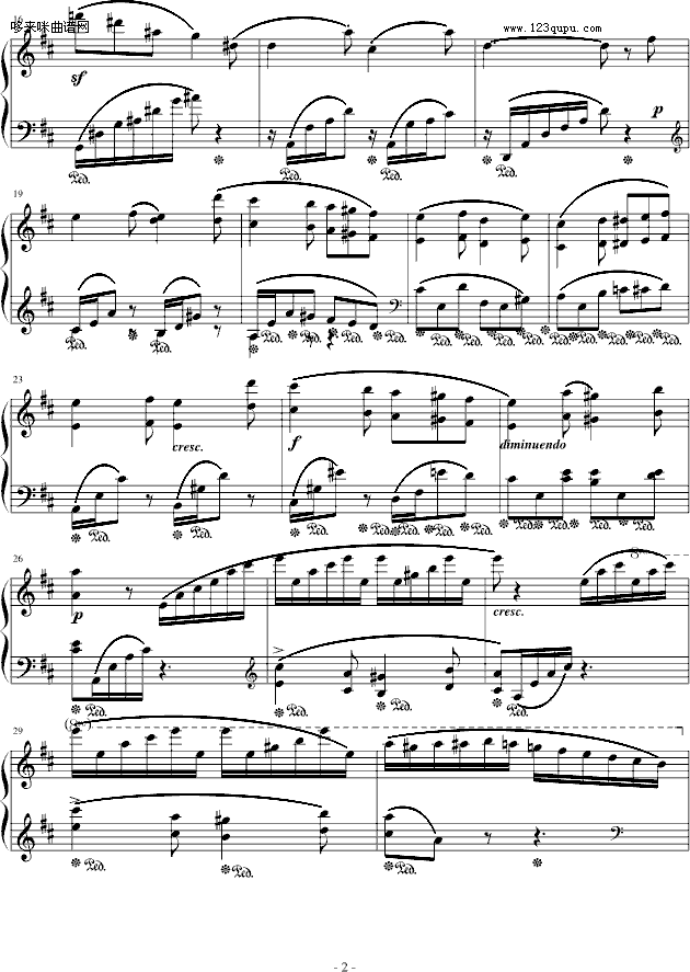 蝴蝶-windtsao-默克尔钢琴曲谱（图2）
