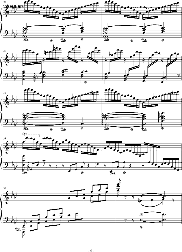 练习曲No.11-莫什科夫斯基钢琴曲谱（图4）