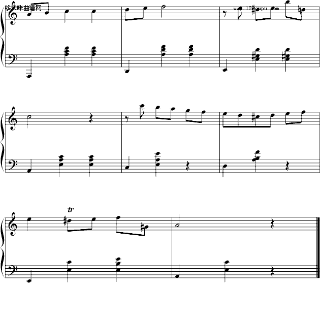 肖邦-圆舞曲-肖邦钢琴曲谱（图4）