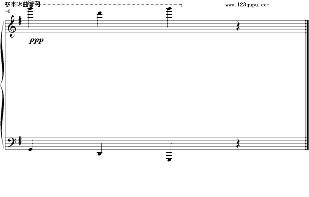 游击队之歌-中国名曲钢琴曲谱（图3）