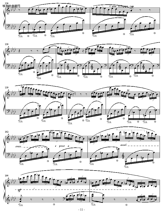 肖邦F小调第4叙事曲-肖邦钢琴曲谱（图11）