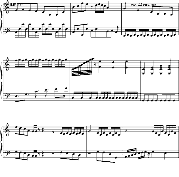 嬉游曲-camellia钢琴曲谱（图2）
