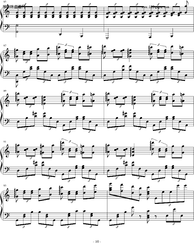 魔王-李斯特改变舒伯特曲-李斯特钢琴曲谱（图10）