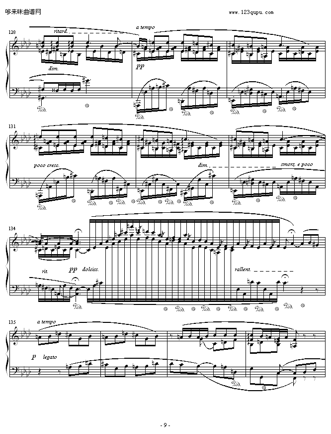 肖邦F小调第4叙事曲-肖邦钢琴曲谱（图9）