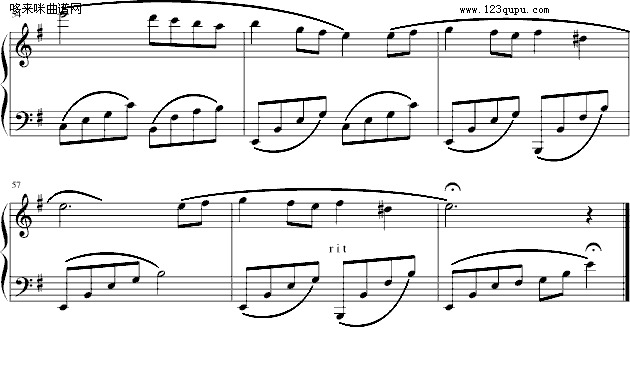 阳光海岸-班得瑞钢琴曲谱（图4）