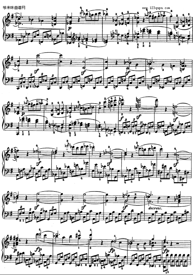 第十六钢琴奏鸣曲-（Op.31 No.1）-贝多芬钢琴曲谱（图21）