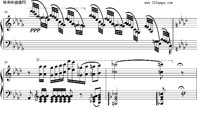 弄臣-李斯特钢琴曲谱（图3）